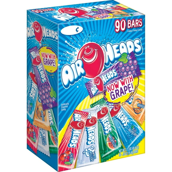 AirHeads, Variety Pack, 0.55 oz, 90 ct 1PK