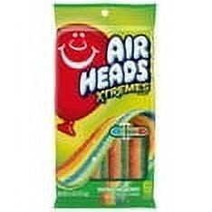 Airheads Xtremes Belts Candy, Rainbow Berry, 4.5 oz Bag (Pack of 15)