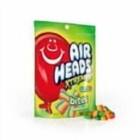 Airheads Xtremes Bites Sweetly Sour Candy, Rainbow Berry, Nut Free, 9 oz (Pack of 2)