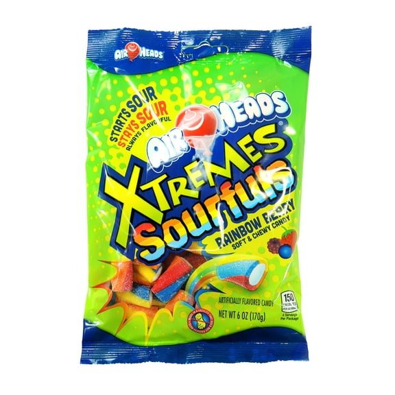 Airheads Xtremes Sourfuls Chewy Candy 12 Count - 6 oz