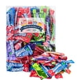 thumbnail image 1 of Airheadz Mini Bars Assortment - Cherry, Orange, Lime, Blue Raspberry, & White Mystery Flavors 1.5lb Bag Packaged By Snackadilly, 1 of 2