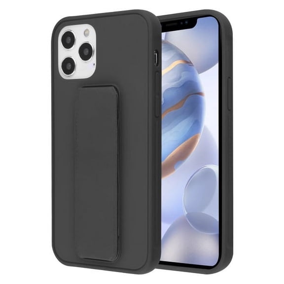 Airium Hybrid Case (with Foldable Stand) for Apple iPhone 12 (6.1) / 12 Pro (6.1) - Black