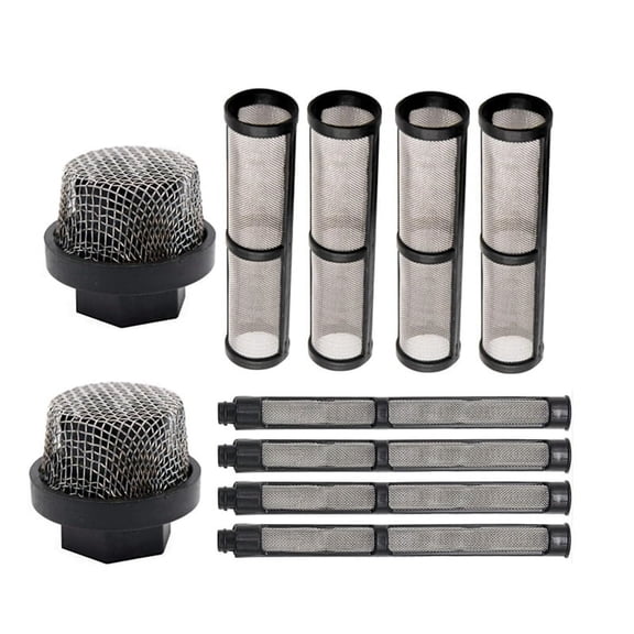 Airless Filter Screen Set 3 Kinds Suction Pipe Filter Screen Pump Inner Core Filter Screen