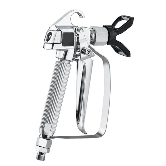 Airless Paint Spray Gun 3600PSI - High Pressure Sprayer w/ 5 Tips - Professional & Home Use - For Interior/Exterior Painting