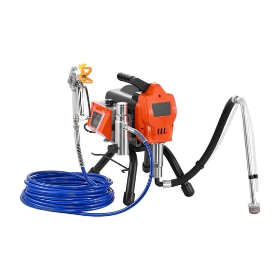 Airless Paint Sprayer 1500W 3300PSI High Pressure Electric Spray Machine with Brush, Hose & Nozzles for Apartments & Buildings