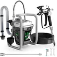 thumbnail image 1 of Airless Paint Sprayer, High-Pressure Electric Paint Spray Gun with Extension Rod, Thinning-Free Professional Painting Tool for Interior/Exterior Walls, Fences, Ceilings, Cabinets (Industrial Style), 1 of 8
