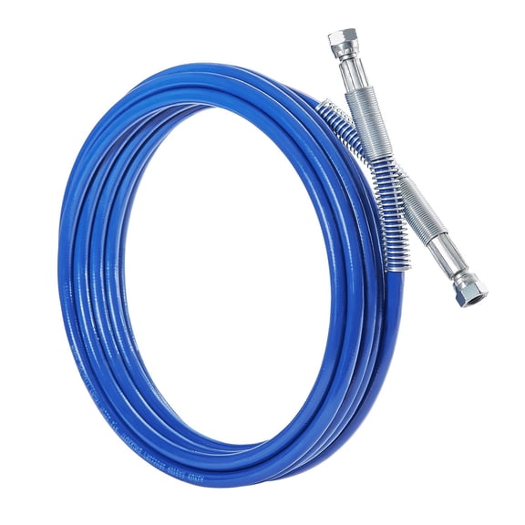 Airless Paint Sprayer Hose 25ft 1/4 Inch Connector 4350 PSI Multi-Layer Metal Braid for Spray Guns Industrial Painting