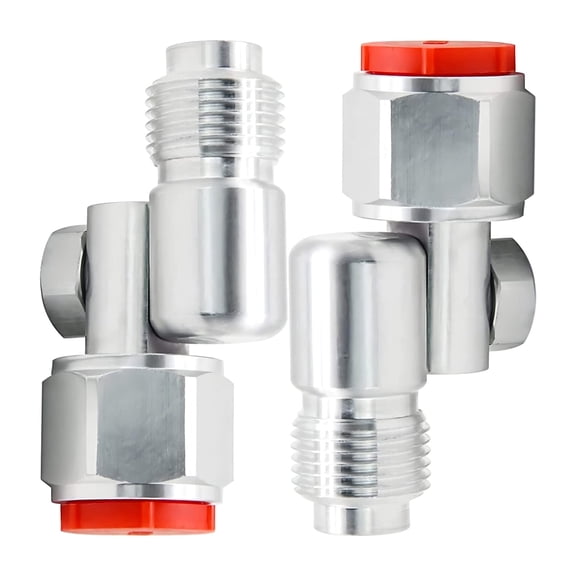 Airless Paint Sprayer Joint Adapter Aluminum Alloy Airless Guns Connector 360 Rotatable Joint