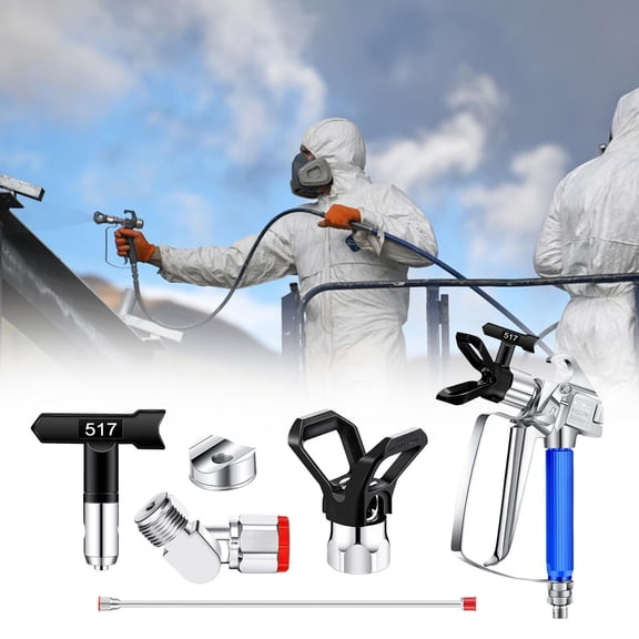 Airless Paint Sprayer Universal Durable Good Sealing with 10'' Extension Rod