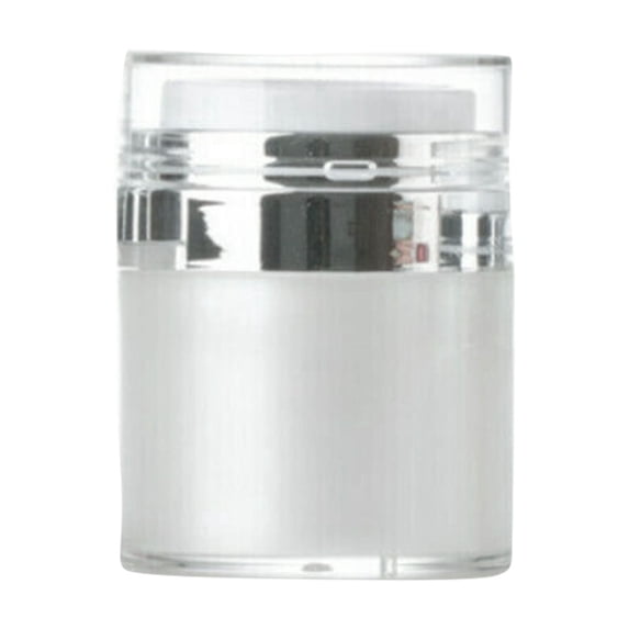 Airless Pump Bottle, Double-Layer Cosmetic Vacuum Container for Lotion and Cream Travel Size Refillable Skin Care Packaging