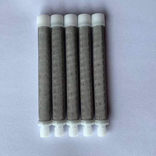 Titan Airless Spray Gun Filter 500-200-06 for Titan LX80II, Titan LX80, 60 Mesh White. 5PACKS