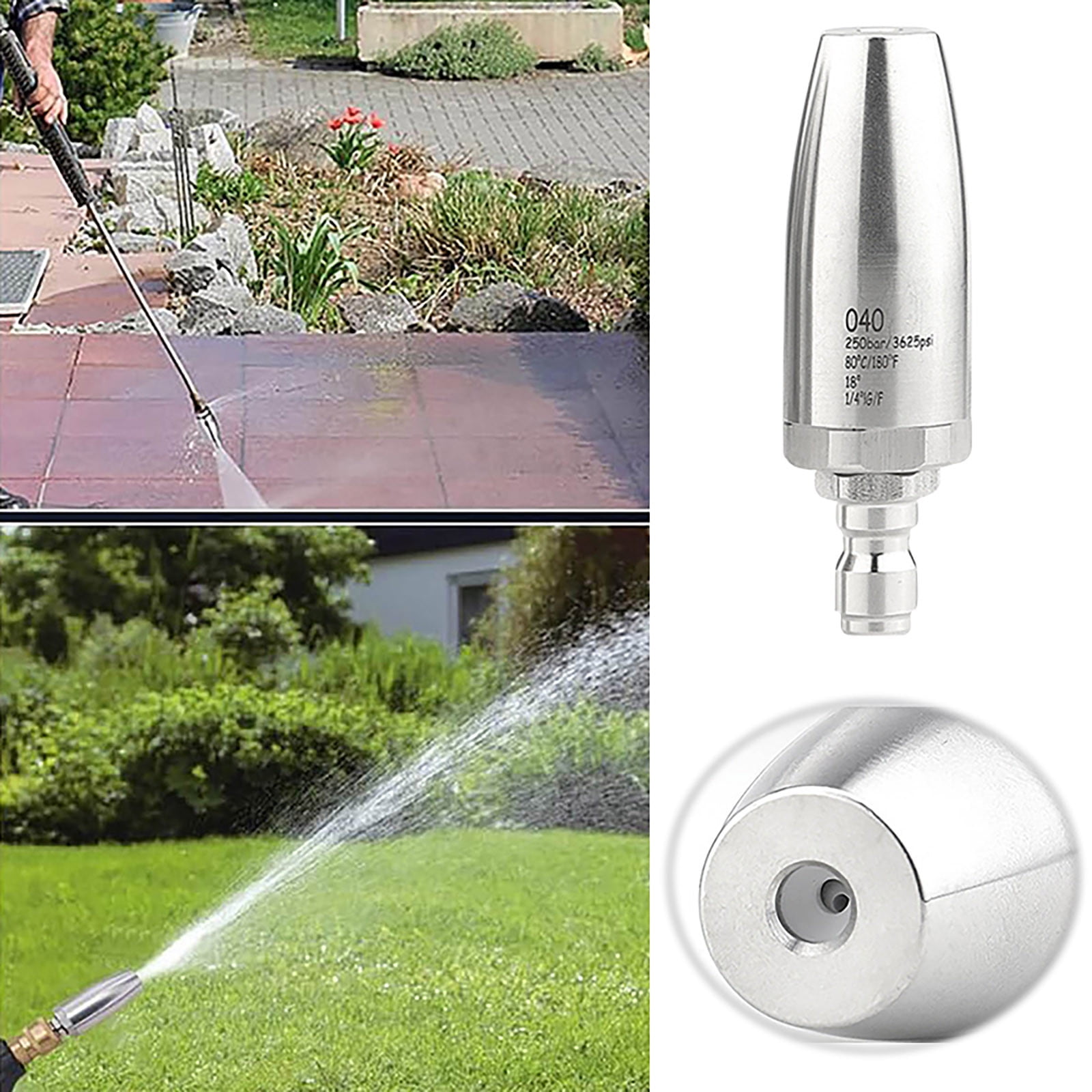 Airless Sprayer Hose 50 Mist Spray Nozzle Head Outdoor Shower Hose