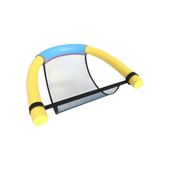 Airless Water Floating Recliner Chair, EPE Foam Swimming Stick Aid, Breathable Mesh Pool Lounger, Portable Summer Rest Float For Adults