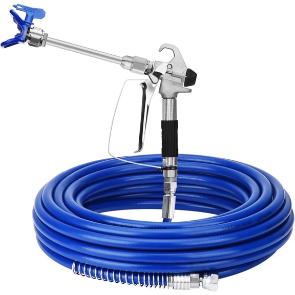 Airless and Hose Kit with 8" Extension Pole, Including Tip Guard and 517 Tip, 3600 PSI
