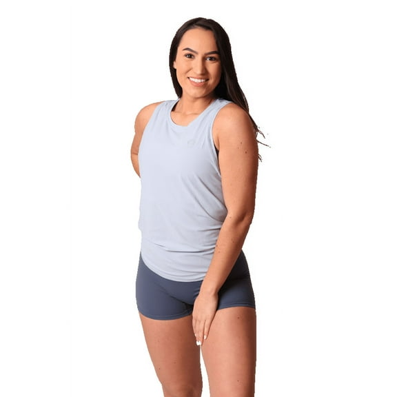 Airlift Tie-Back Baby Blue Tank