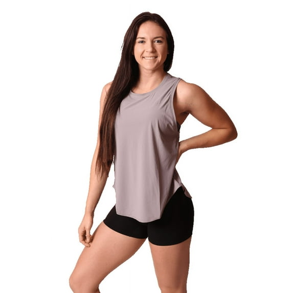 Airlift Tie-Back Pastel Purple Tank