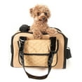 thumbnail image 1 of Pet Life ® Mystique Airline Approved Fashion Designer Travel Pet Dog Carrier w/ Pouch, 1 of 8