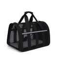 thumbnail image 1 of Foldable Pet Carrier Bag for Cats and Small Dogs, Breathable Nylon Backpack with Comfortable Mat, Adjustable Strap, Perfect for Travel & Car Rides, 1 of 10