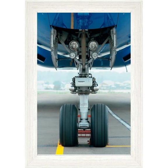 Airline Landing Gear Poster | Boeing 767 Aviation Wall Art | Airplane Photography & Artwork Print | Gifts for Pilots & Aviation Enthusiasts