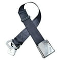 thumbnail image 1 of Airline Seat Belt Extender, Adjustable Airplane Seatbelt Extender, Plane Seatbelt Extender for All Airlines, Southwest Airline Seatbelt Extender Compatible, 32 in (80 cm) Adjustable Length Black Belt, 1 of 5