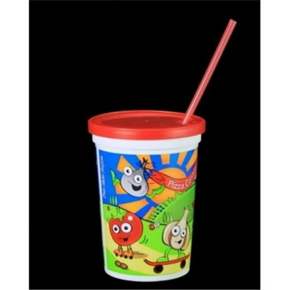Airlite Plastics - 03013A Fun Kids Cups for Pizza Contest