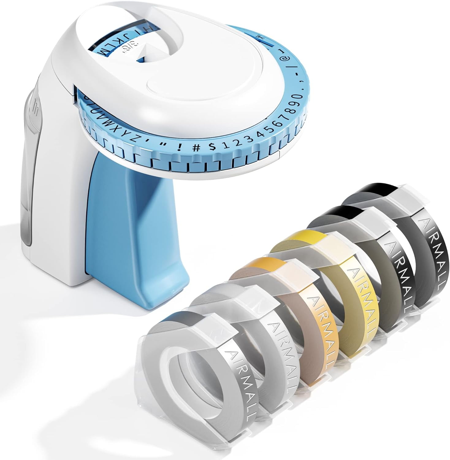 Airmall Omega S Embossing Label Maker, Embossed Label Maker Machine