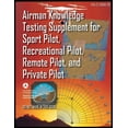 thumbnail image 1 of Airman Knowledge Testing Supplement for Sport Pilot, Recreational Pilot, Remote Pilot, and Private Pilot: Faa-Ct-8080-2h, (Paperback), 1 of 1
