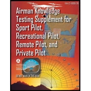 Airman Knowledge Testing Supplement for Sport Pilot, Recreational Pilot, Remote Pilot, and Private Pilot Faa-Ct-8080-2h, Paperback