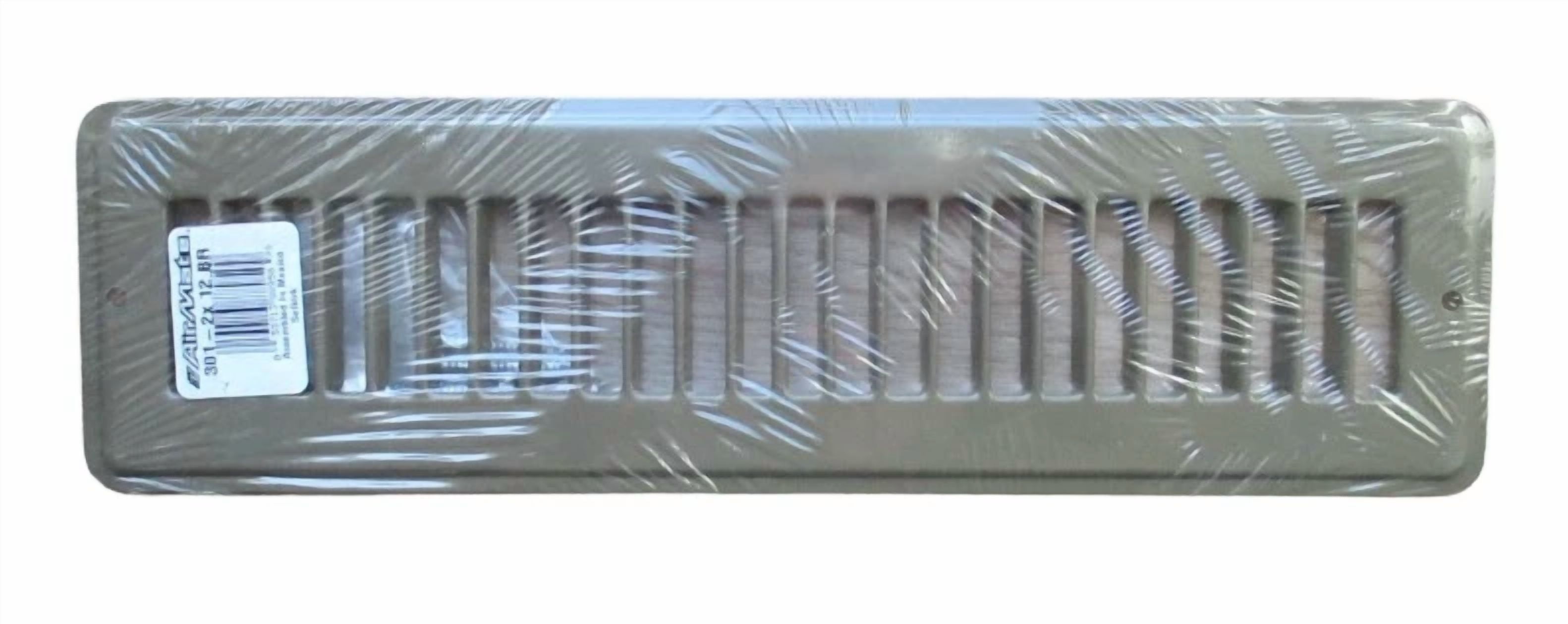 Airmate 4X14X(1.5-2) Perimeter Floor Grille Louvered Dual Directional Register