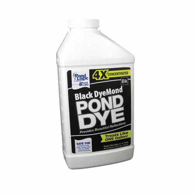 Black DyeMond Liquid Pond Dye for Hot Tubs - 1 Quart