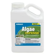 Airmax Algae Defense Pond Algae Control Treatment, For Clearer Pond Water, EPA Registered Algaecide Water Treatment, Safe for Use in Ponds Containing Fish and Plants, Treats 8000 sq ft, 1 Gallon