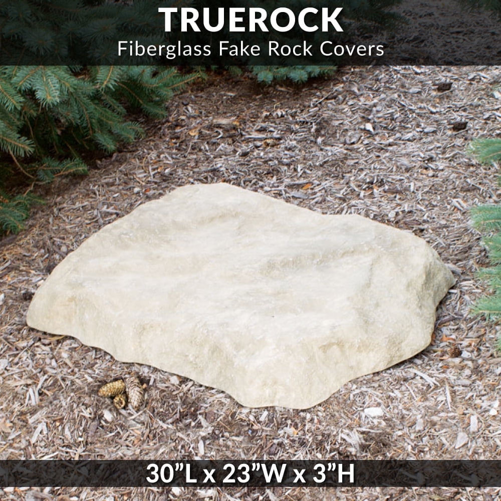 Small Sandstone Faux Fiberglass Stepping Stone Cover