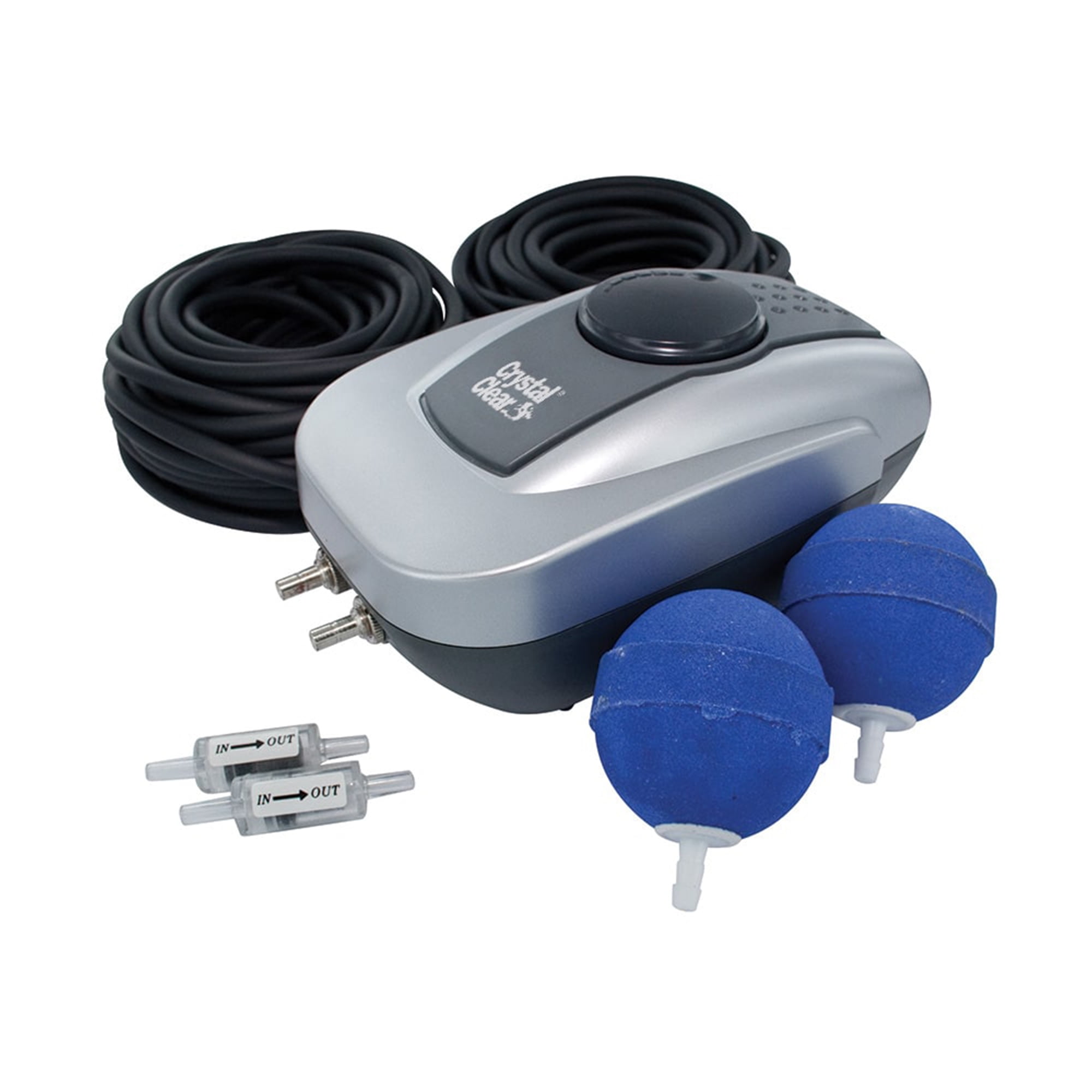 CrystalClear PondAir 2 Aeration Kit with Blue Air Stones