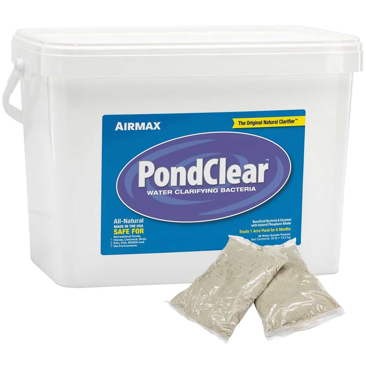 PondClear Water Clarifying Bacteria Packets, 96 Count