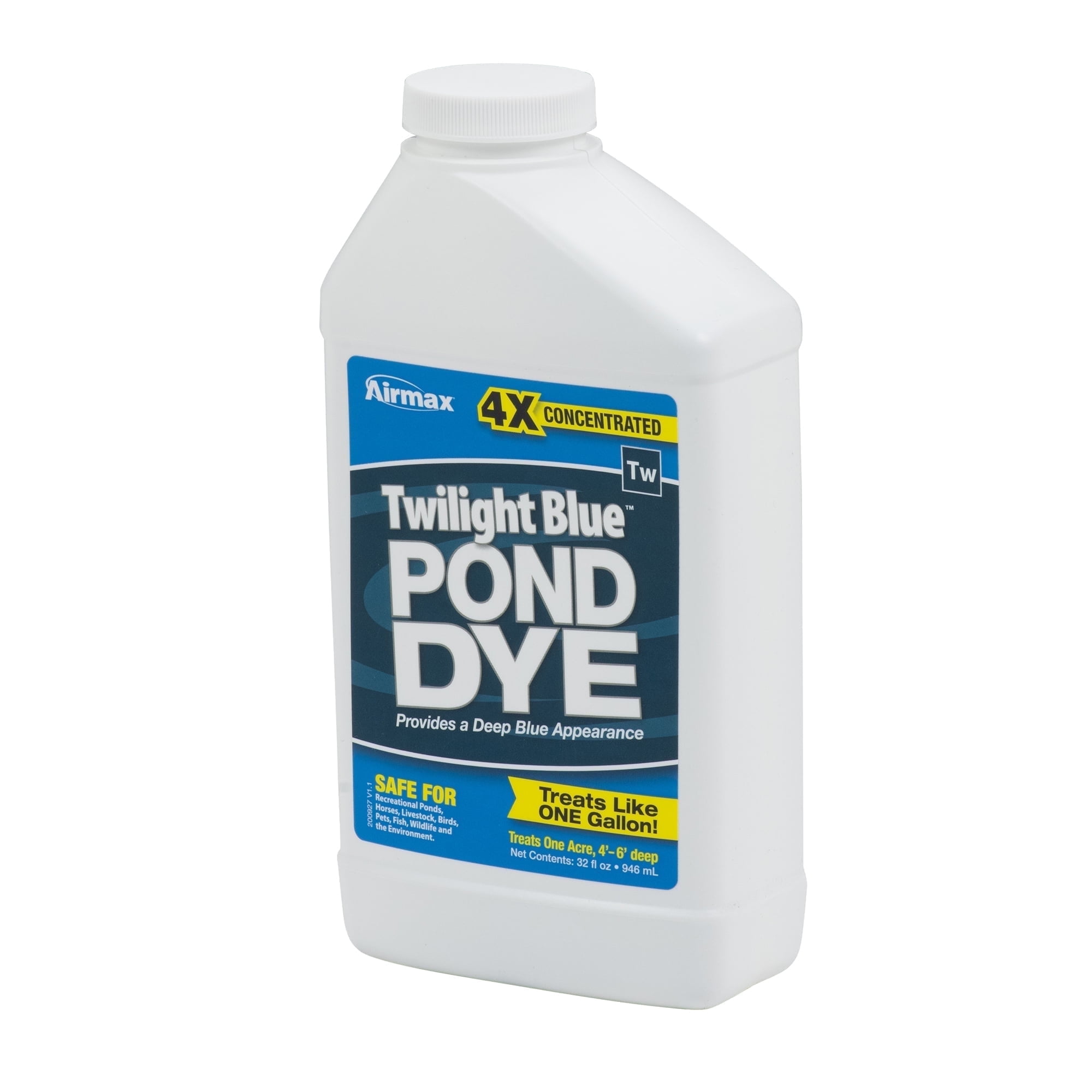 Twilight Blue 4X Concentrate Pond Dye, 1 Quart