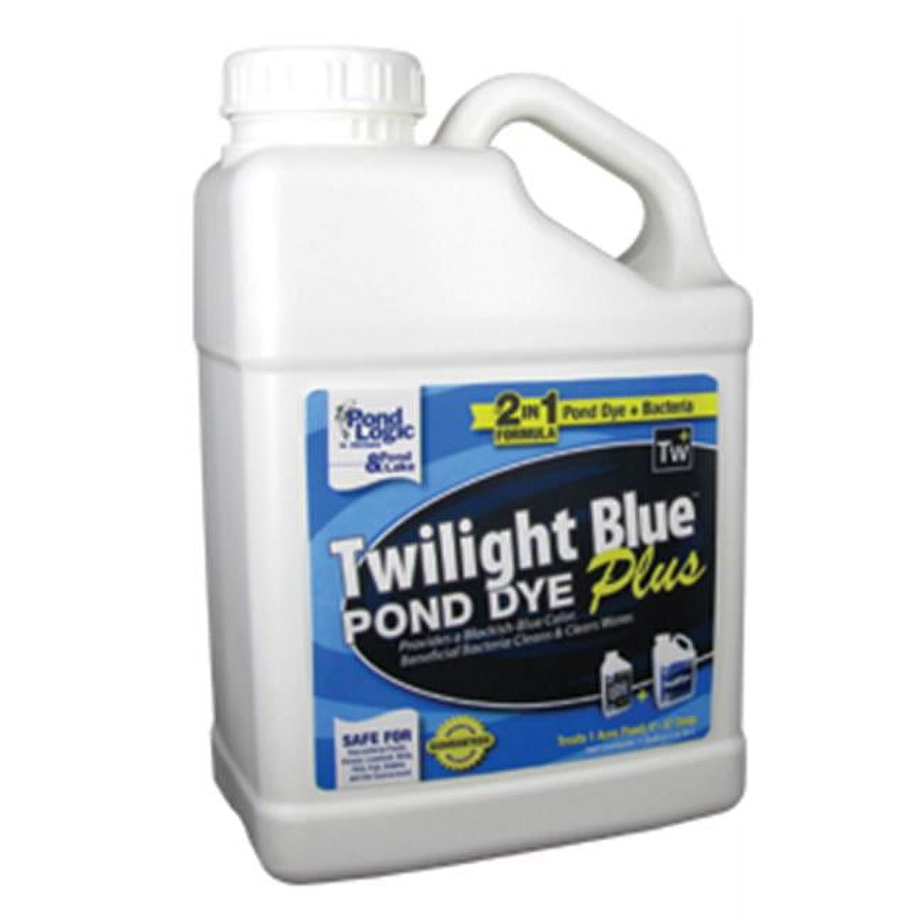 Twilight Blue Pond Dye Plus with Beneficial Bacteria, 1 Gallon