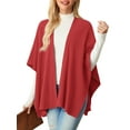 thumbnail image 1 of Airmenty Women's Cardigan Shawl Scarf Scarves and Wraps poncho Capes For Fall Winter, 1 of 6