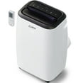 thumbnail image 1 of 14,000 BTU (10,000 BTU DOE) Portable Air Conditioner Cools 700 Sq. Ft. with Dehumidifier and LCD Remote in White, 1 of 15