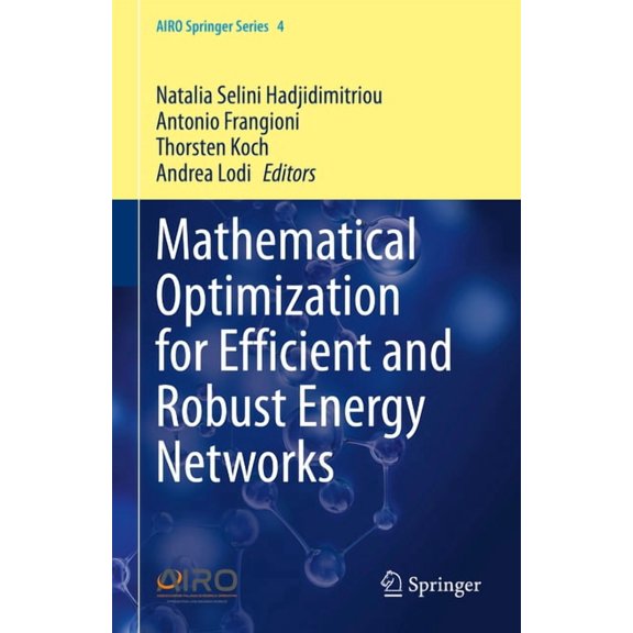 Airo Springer Mathematical Optimization for Efficient and Robust Energy Networks, Book 4, (Hardcover)