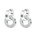 thumbnail image 1 of Airokiy Silver Drop Earrings Stainless Steel Women's, 1 of 6