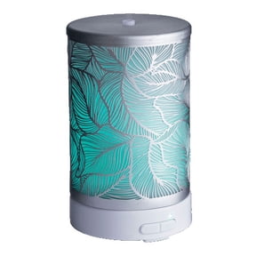 Airome 100 mL Ultrasonic Essential Oil Diffuser, Silverleaf