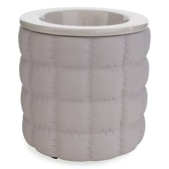 Mainstays Purple Soft-Touch Quilted Ceramic Wax Warmer