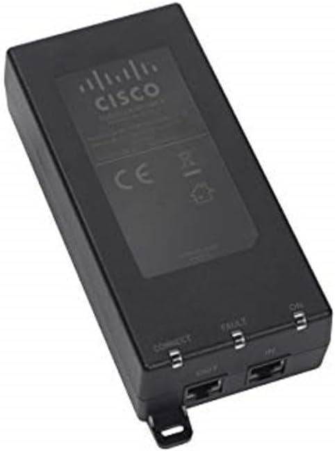 Cisco AIR-PWRINJ6 Power Over Ethernet Injector - 30W PoE For Aironet 2800/3800 Series Access Points