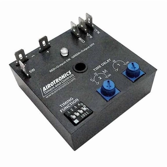 Airotronics Encapsulated Timing Relay,120VAC,10A MC1003601H