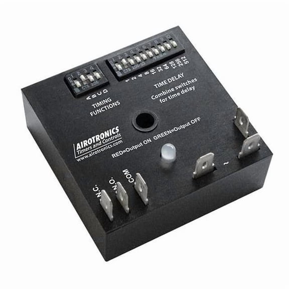 Multifunction Time Delay Relay, Square, 5 Functions 12V DC, SPDT MC7003631H