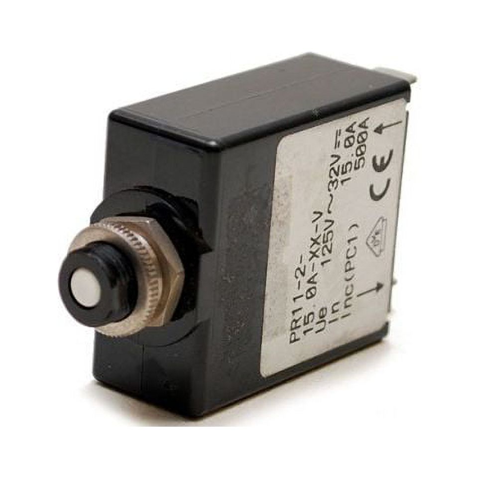 Airpax 15 Amp Push To Reset Boat Breaker