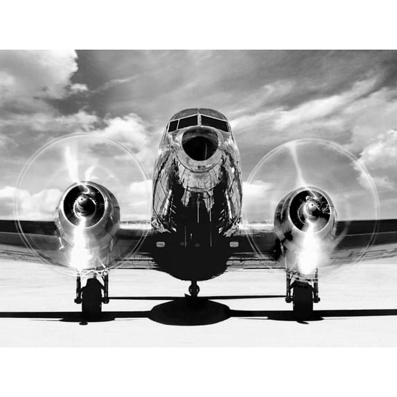 Airplaine taking off Poster Print by Gasoline Images