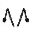 thumbnail image 1 of Airplane 3 Point Black Retractable Bucket Seat Belt Kit with 2 Belts for 1974-1983 Jeep Cherokee, 1 of 1
