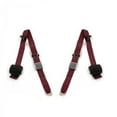 thumbnail image 1 of Airplane 3 Point Burgundy Retractable Bucket Seat Belt Kit for Ford Truck 1980-1986 F150 - 2 Belts, 1 of 1