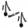 thumbnail image 1 of Airplane 3 Point Charcoal Retractable Bench Seat Belt Kit with 3 Belts for 1941-1946 Chevy Truck, 1 of 1
